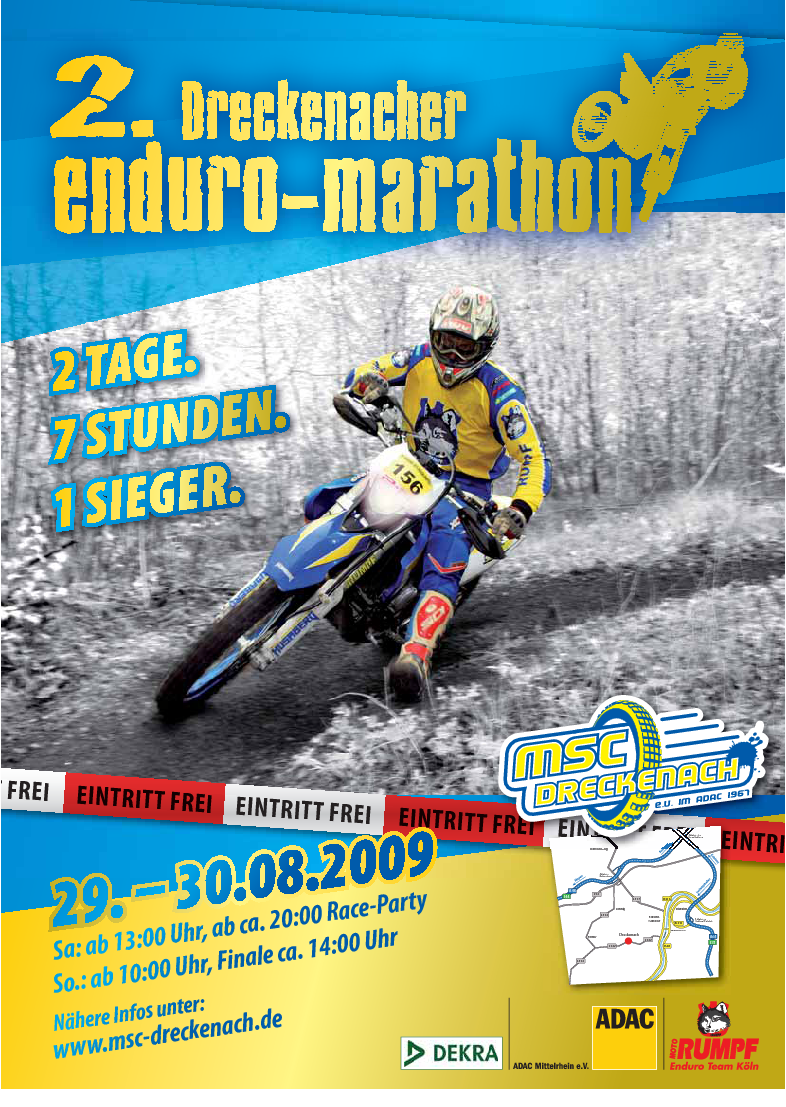 Plakat Enduro 2009
